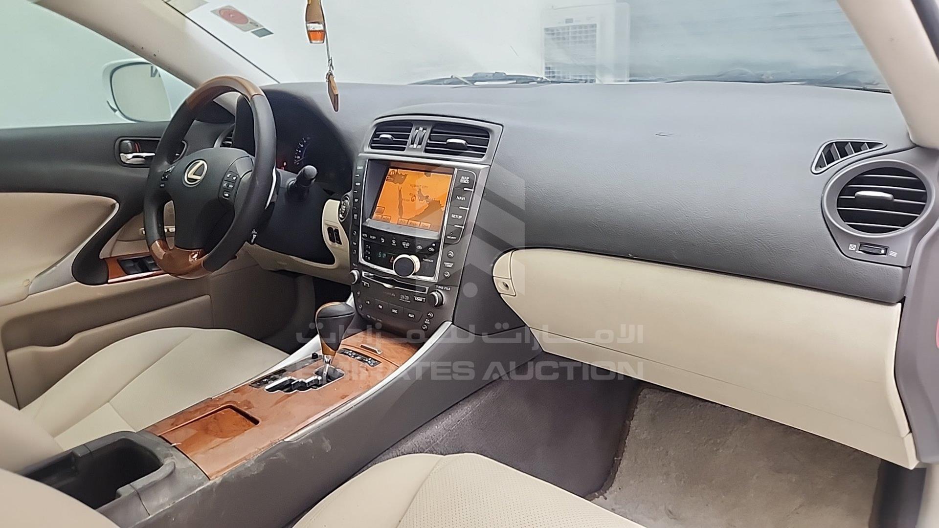 2010 LEXUS IS300 VIN: JTHBG2625A5000474