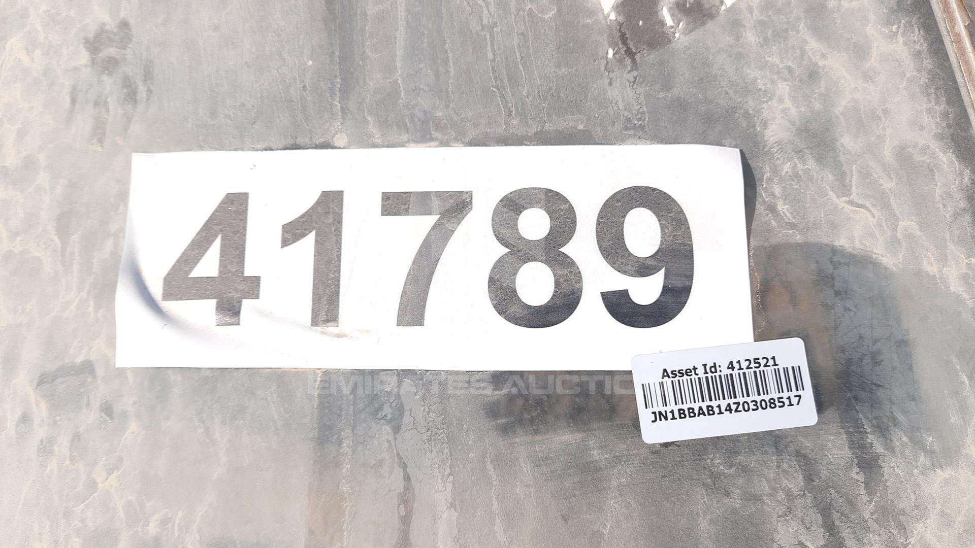 1996 NISSAN SUNNY VIN: JN1BBAB14Z0309941