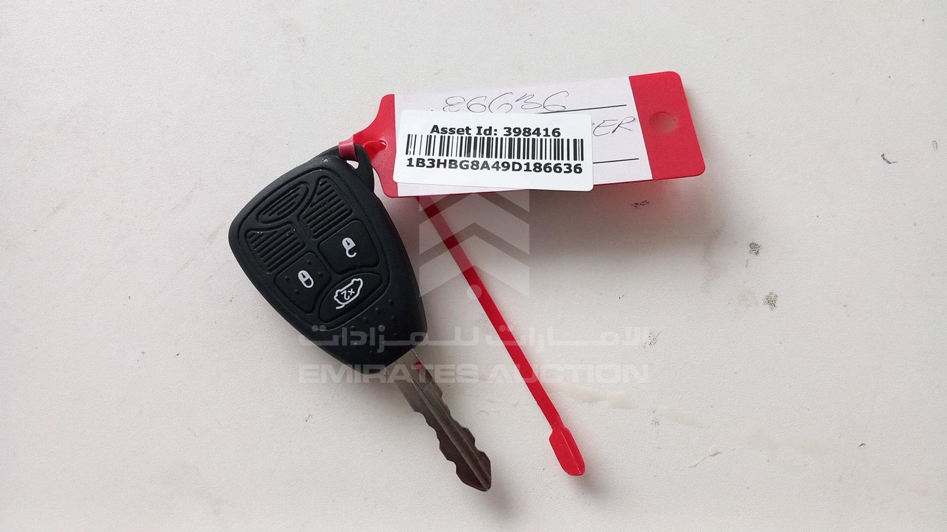 2009 DODGE CALIBER VIN: 1B3HBG8A49D186636