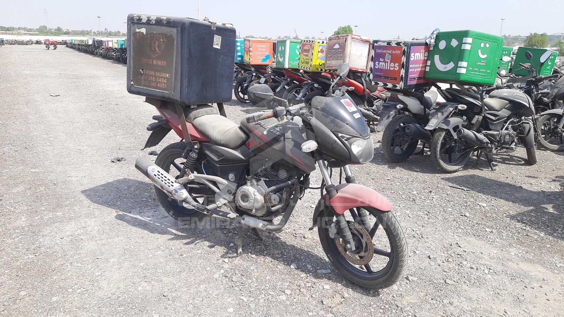 2017 BAJAJ PULSAR 180CC VIN: MD2A12DZ3GCH79714