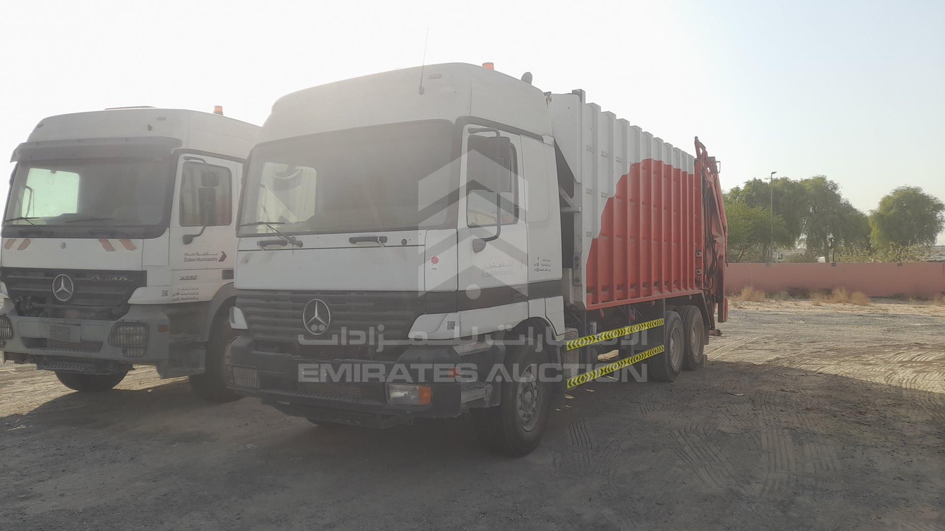 2003 MERCEDES ACTROS VIN: WDB9501631K841717