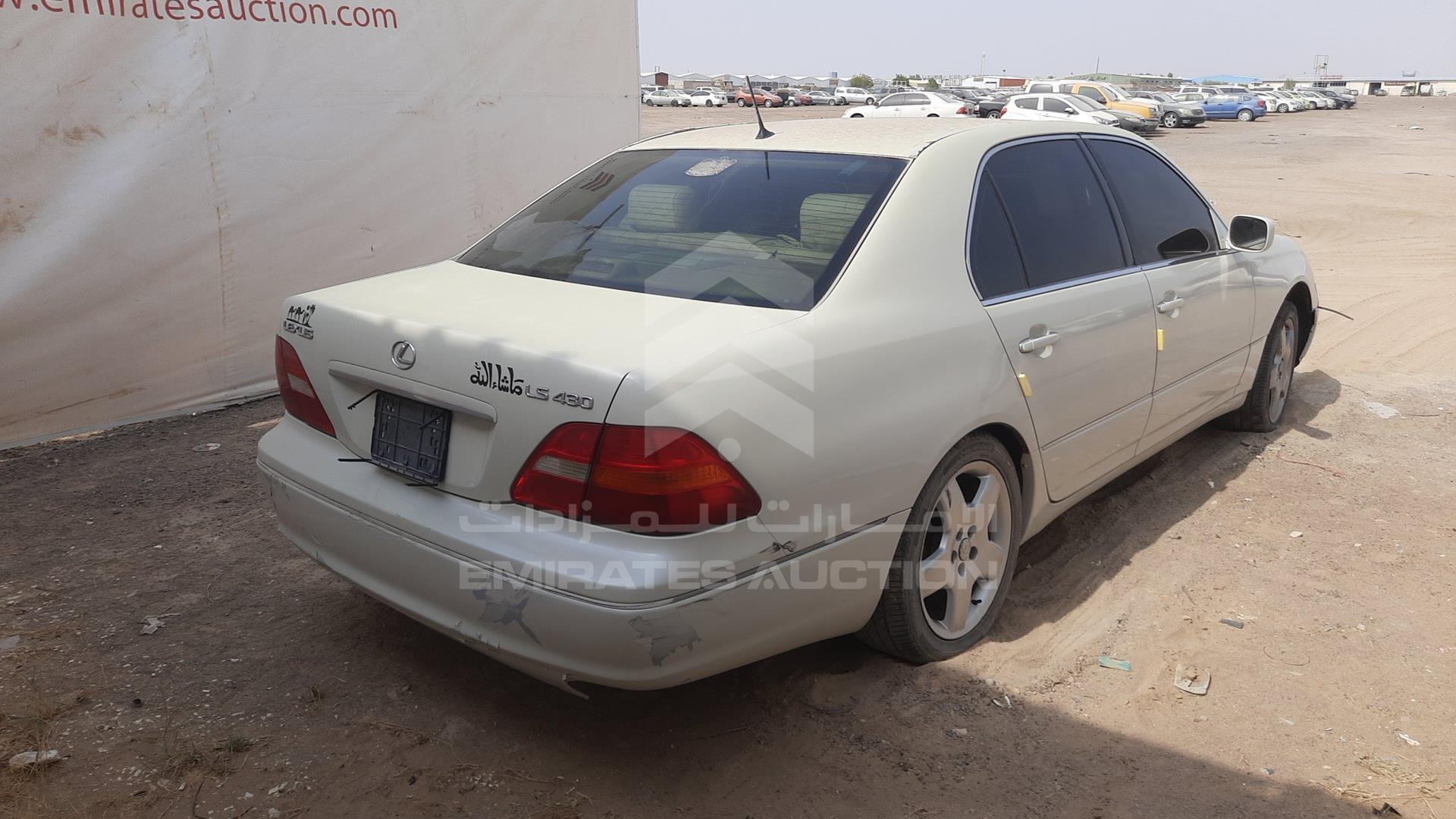 2001 LEXUS LS 430 VIN: JTHBN30F310037382