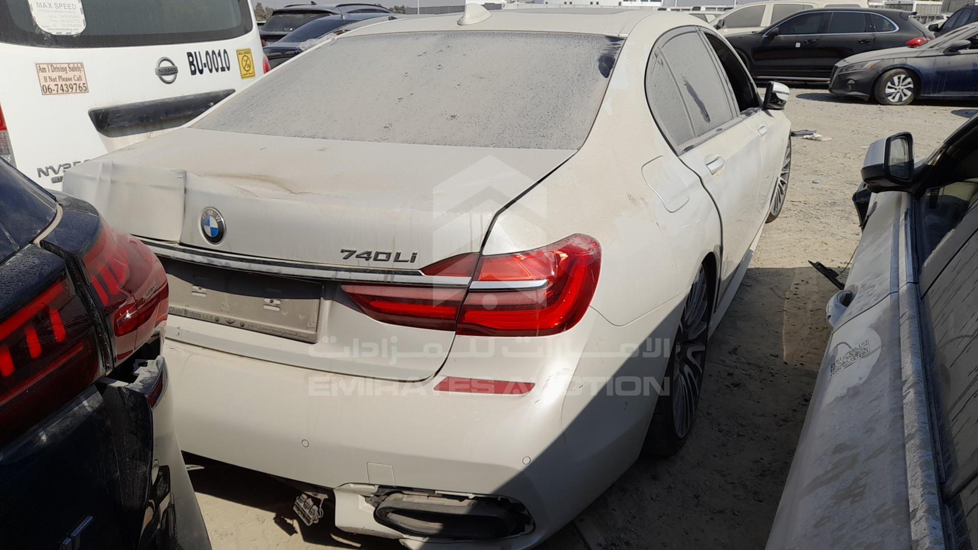 2018 BMW 740 LI VIN: WBA7E2105JG414083