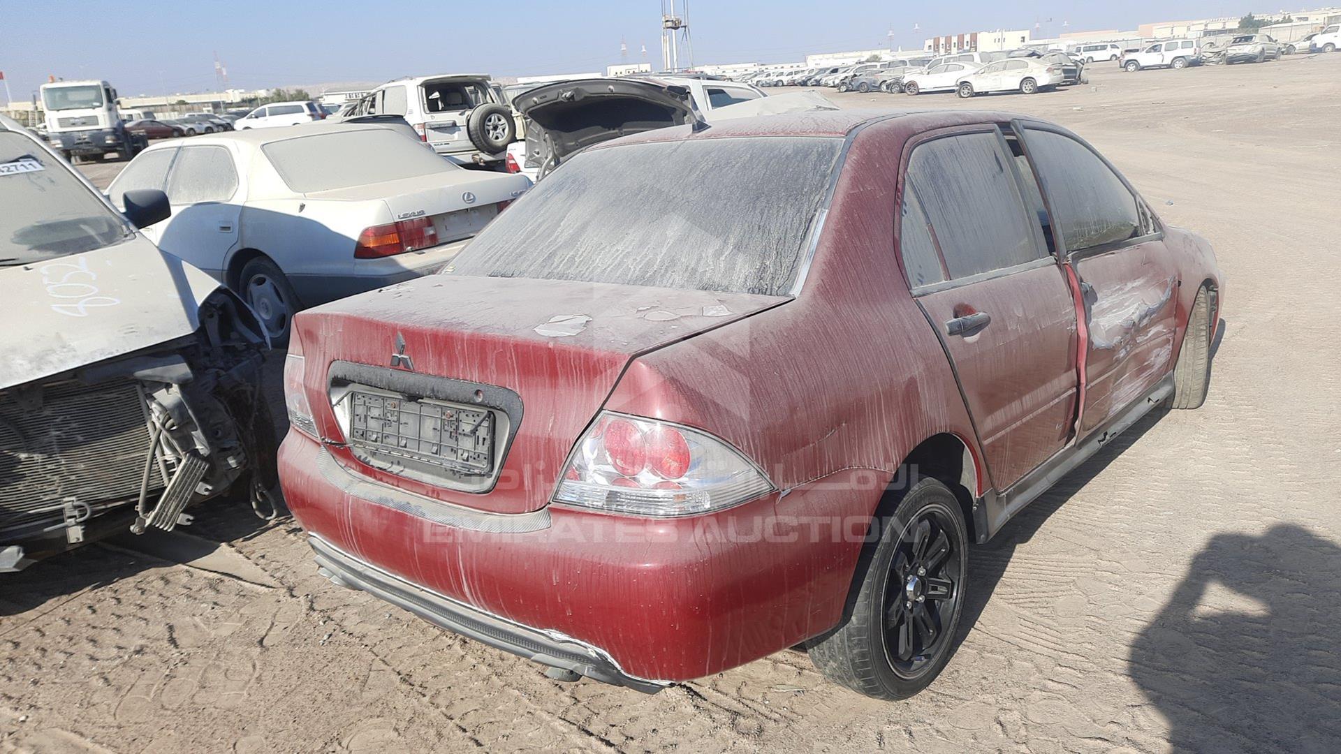 2008 MITSUBISHI LANCER VIN: JMYSNCS1A8U707652