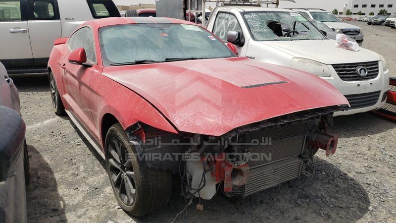 1FA6P8THXG5289431 Auction: EmiratesAuction Lot: 409754 1FA6P8THXG5289431 Ford Mustang 2016 RED Photo 9