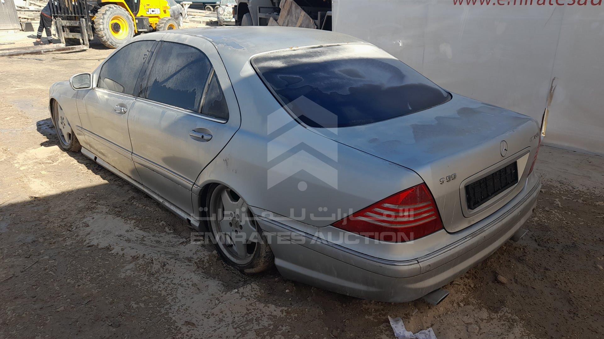 2002 MERCEDES S 55 AMG VIN: WDB2201731A267533