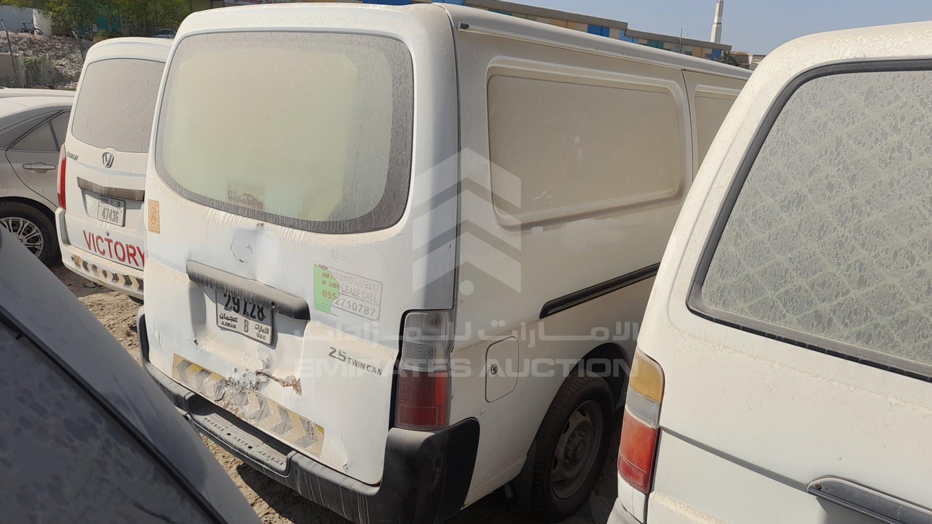 2008 NISSAN URVAN VIN: JM6AE52S78X100615