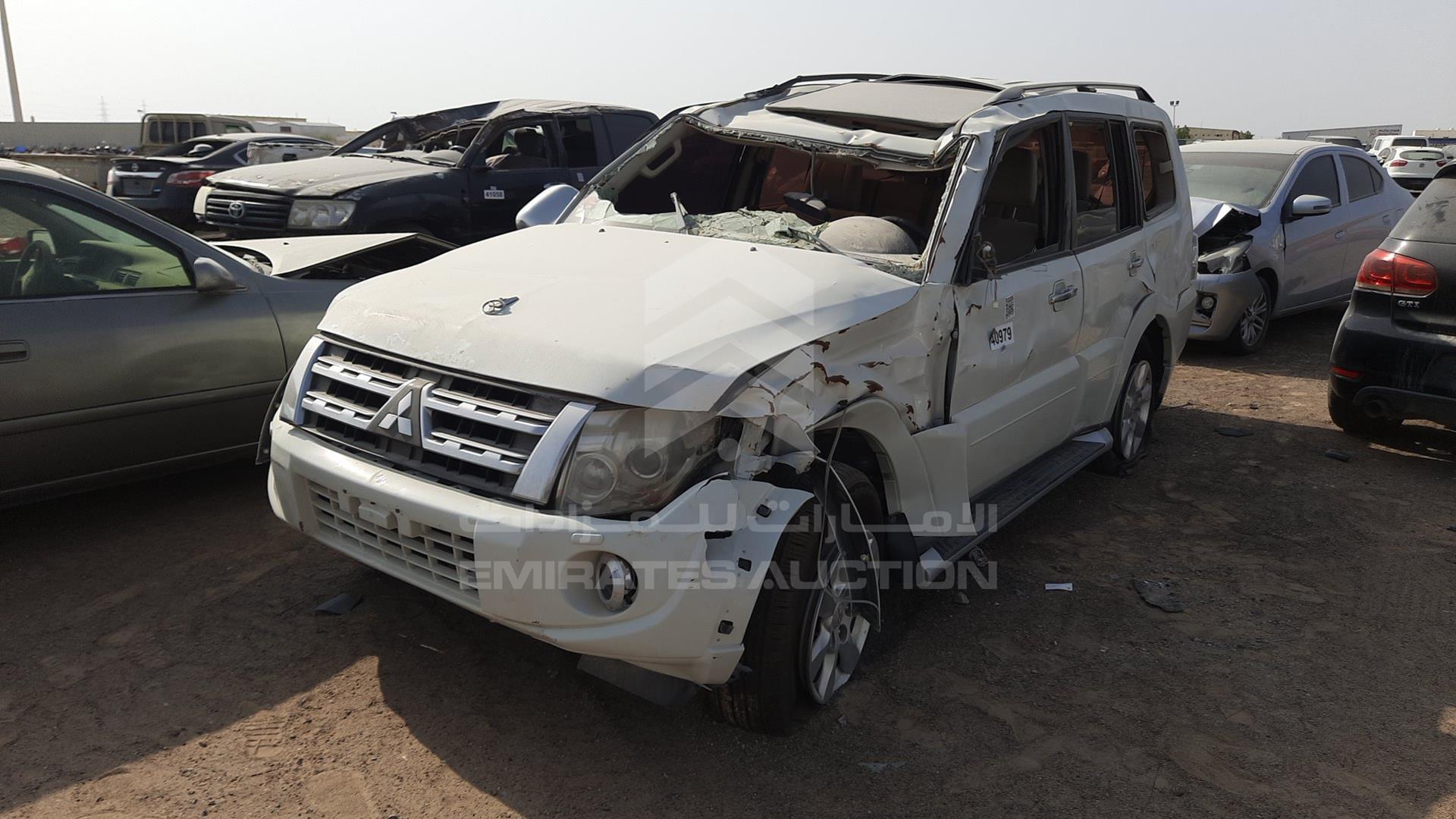 2014 MITSUBISHI PAJERO VIN: JMYLRV95WEJ707696