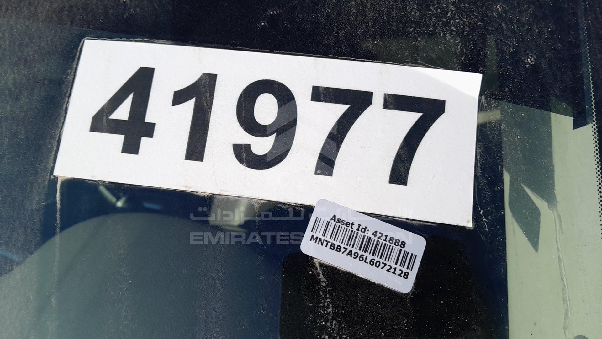 2020 NISSAN SENTRA VIN: MNTBB7A96L6072128