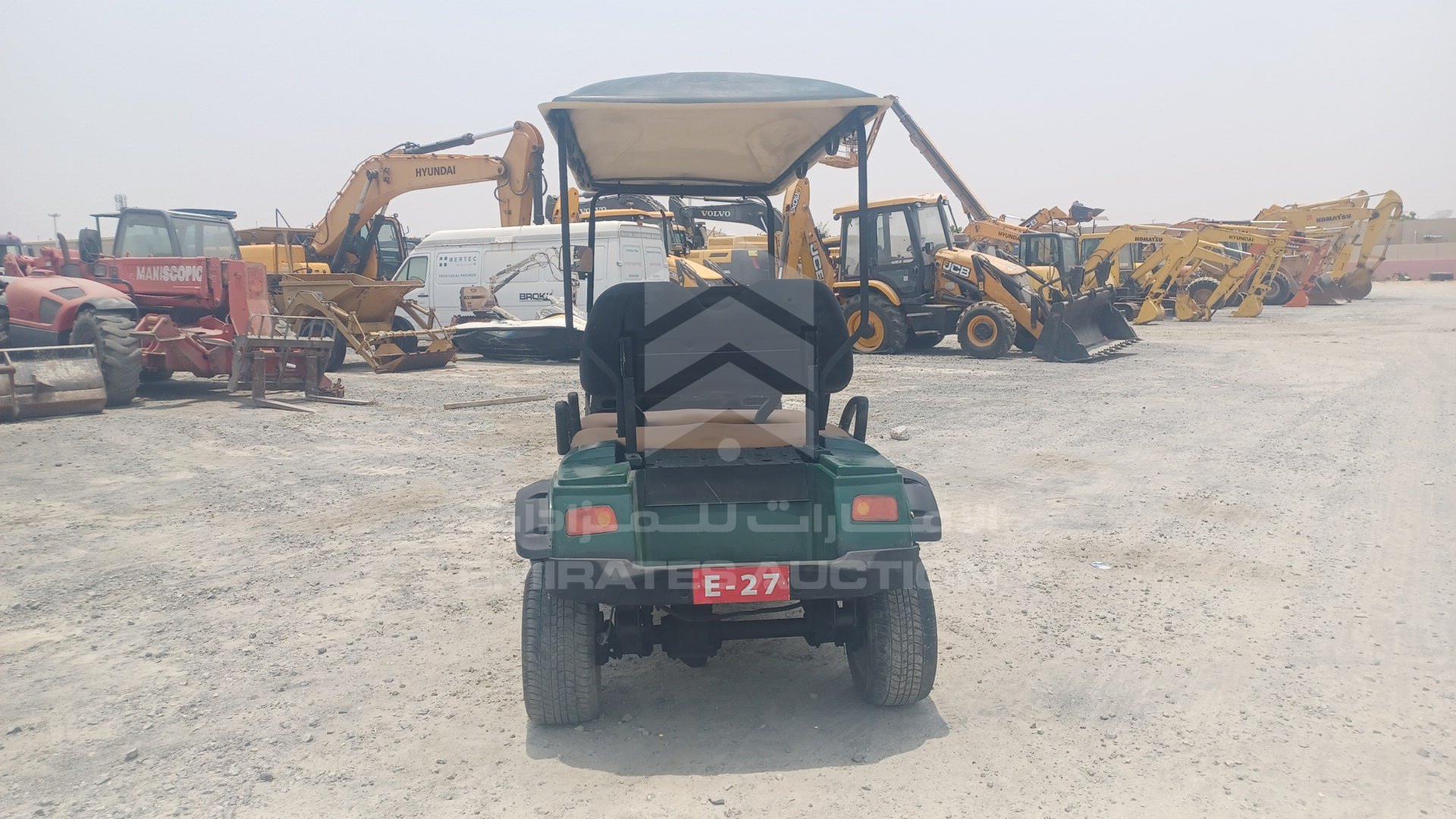 0 GOLF CART ELECTRIC VIN: L4F2550A590070038