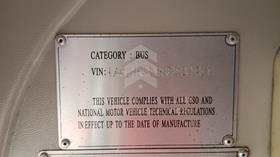 2019 King Long XMQ 6120 — VIN on Frame — Photo 2 — Thumbnail