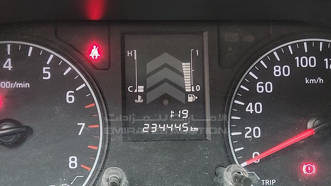 2021 Nissan Urvan — Odometer Reading — Photo 1