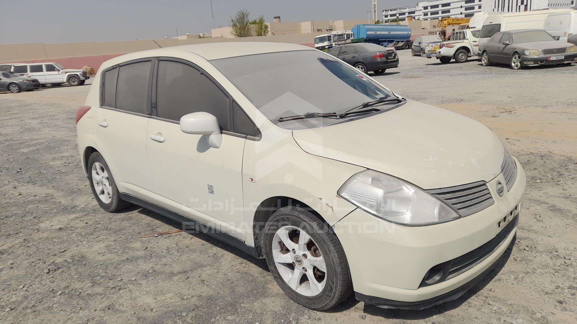 2008 NISSAN TIIDA VIN: JN1CC13C18T010405