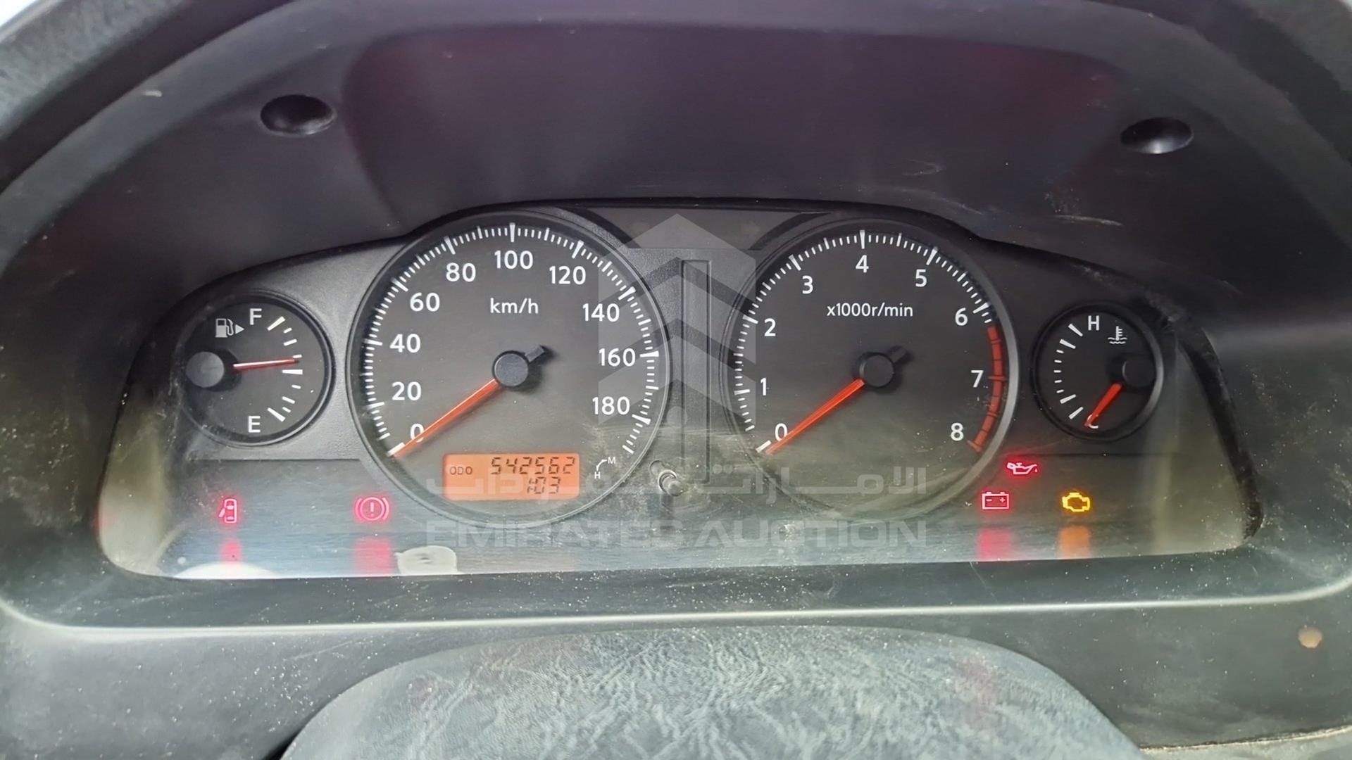 2009 NISSAN URVAN VIN: JN6AE52S39X113430