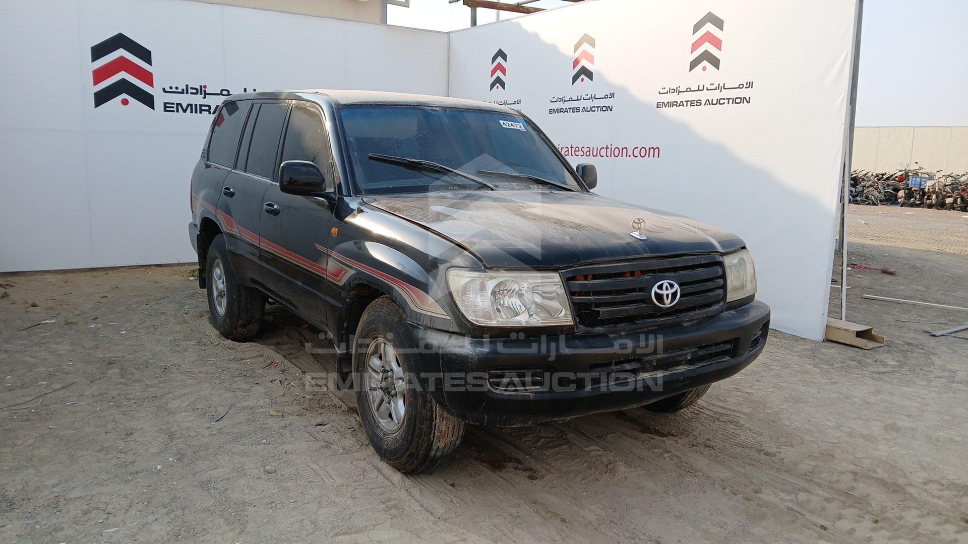 2005 TOYOTA LAND CRUISER VIN: JTEHJ09J755122002