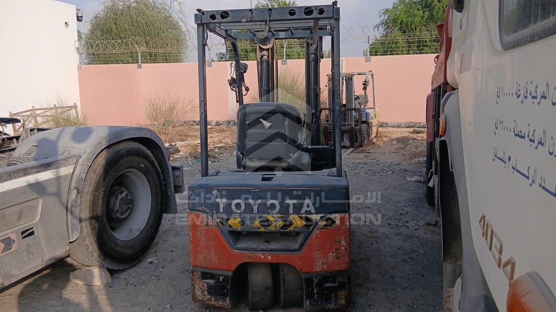 Toyota Forklift — Rear Right Angle — Photo 8