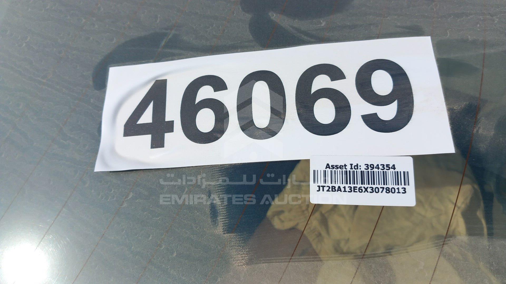 1999 TOYOTA COROLLA VIN: JT2BA13E6X3078013