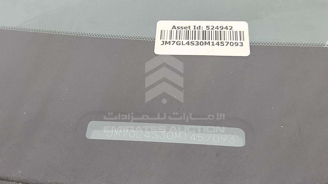 مازدا 6 2021 — رقم الشاسيه على الهيكل — صورة 4
