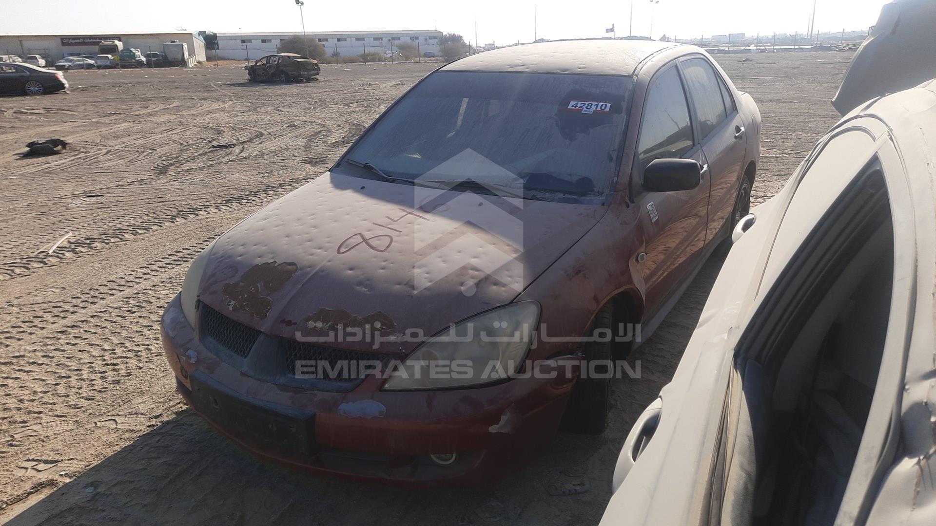 2008 MITSUBISHI LANCER VIN: JMYSNCS1A8U707652