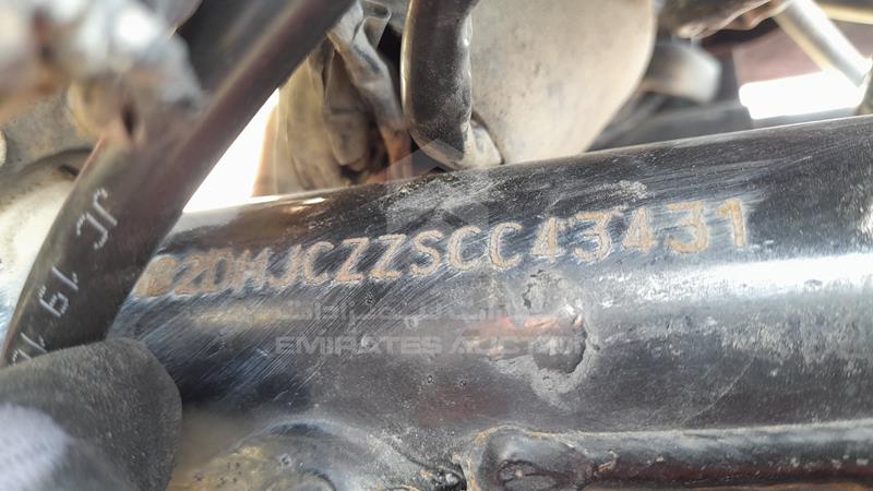 MD2DHJCZZSCC43431 Auction: EmiratesAuction Lot: 406798 MD2DHJCZZSCC43431 Bajaj 200 CC 2009 RED Photo 3