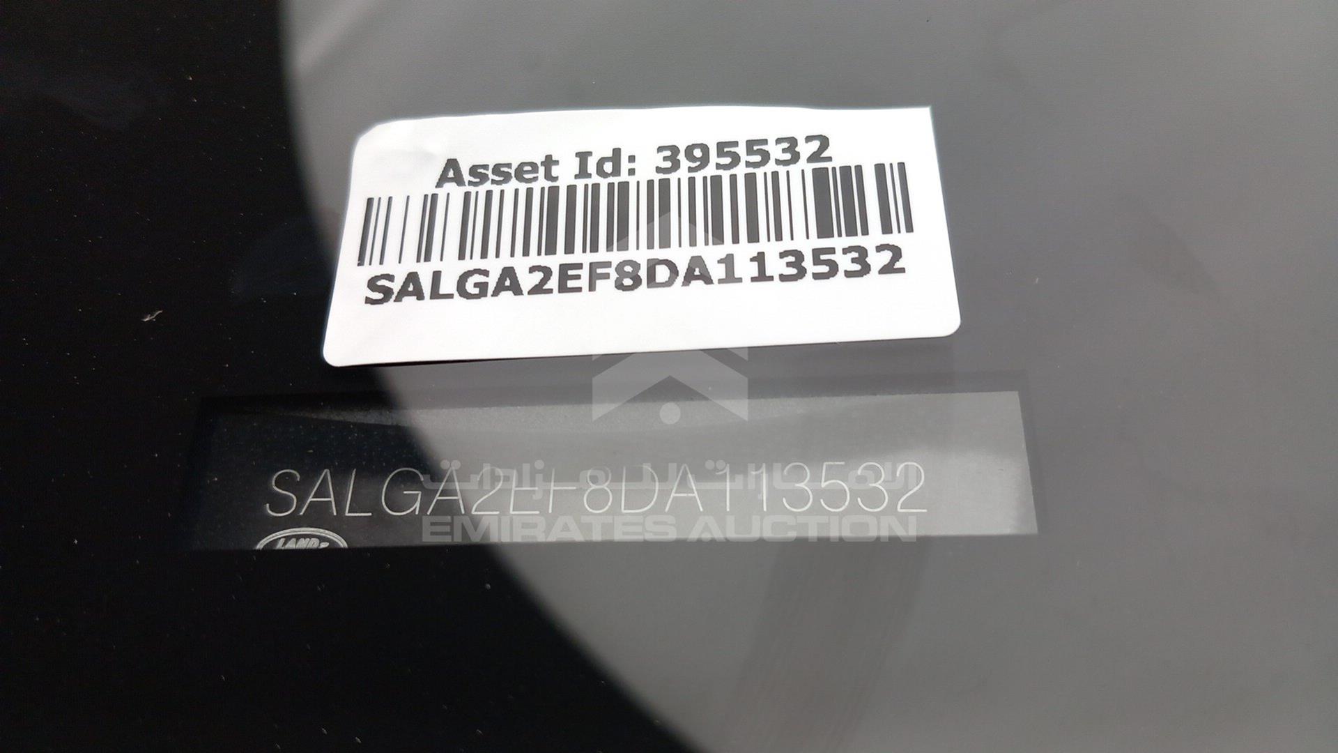 2013 RANGE ROVER --- VIN: SALGA2EF8DA113532