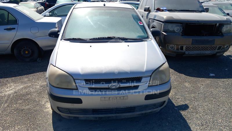 Hyundai Getz 2006. Lot# 400228. VIN KMHBT51H16U443739. Photo 1