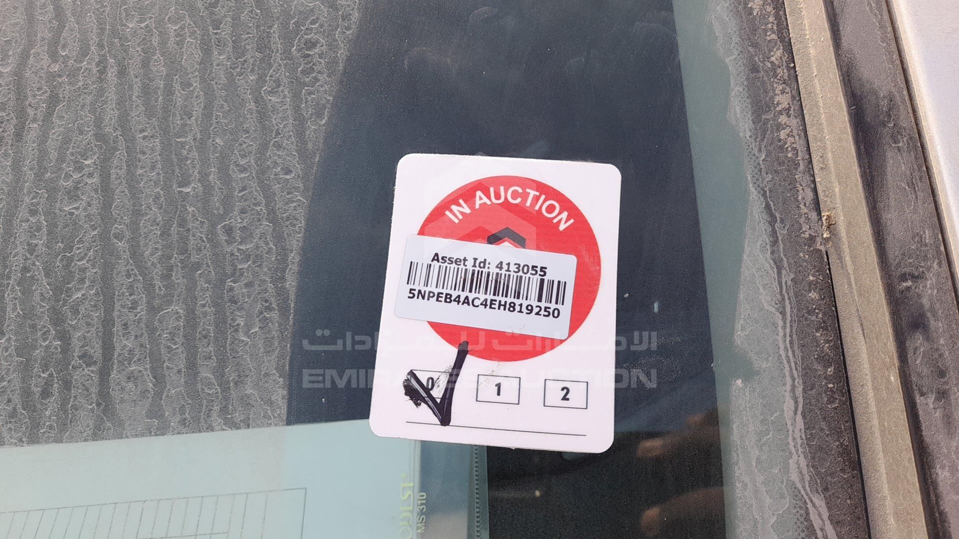 2014 HYUNDAI SONATA VIN: 5NPEB4AC4EH819250