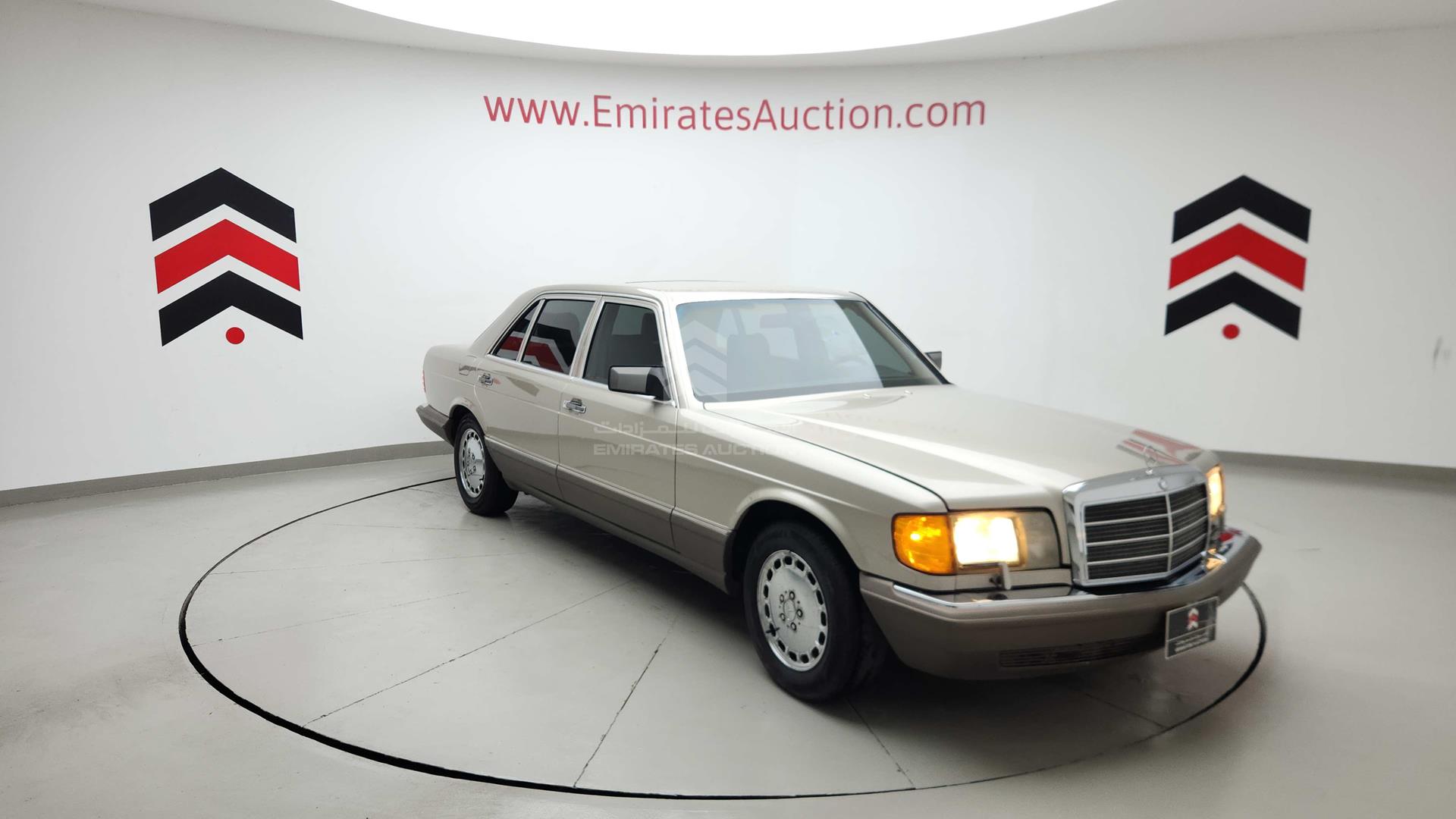 1991 MERCEDES SEL 560 VIN: WDBCA39E4MA600786