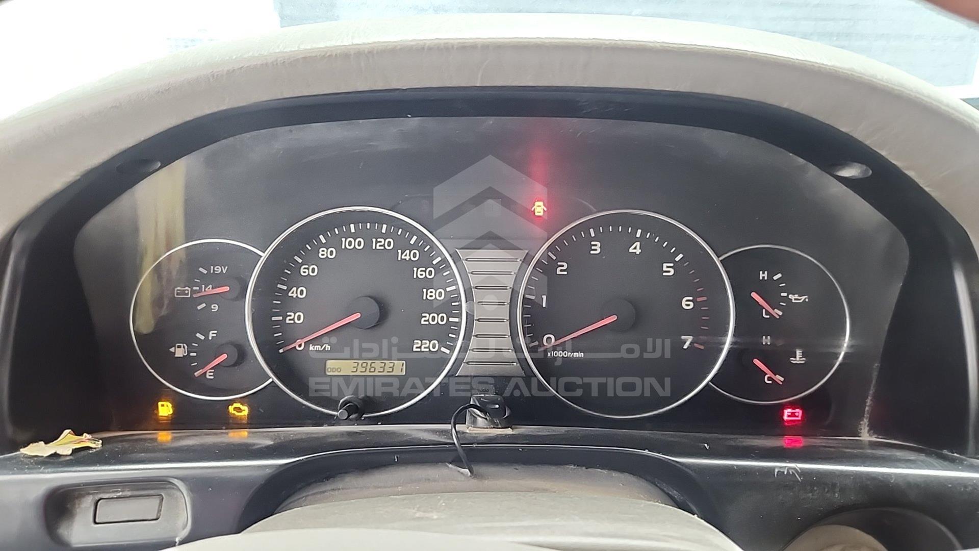2000 TOYOTA LAND CRUISER VIN: JT3HJ09J2Y0017426