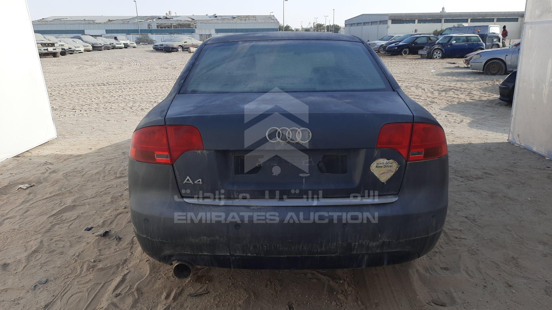 2007 AUDI A4 VIN: WAUAS78E67A000559