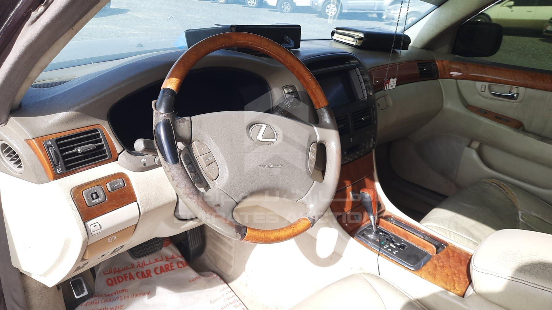 2001 LEXUS LS 430 VIN: JTHBN30F310038094