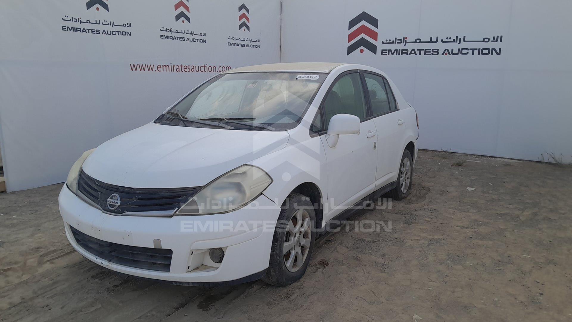 2012 NISSAN TIIDA VIN: 3N1BC1A61CK231000
