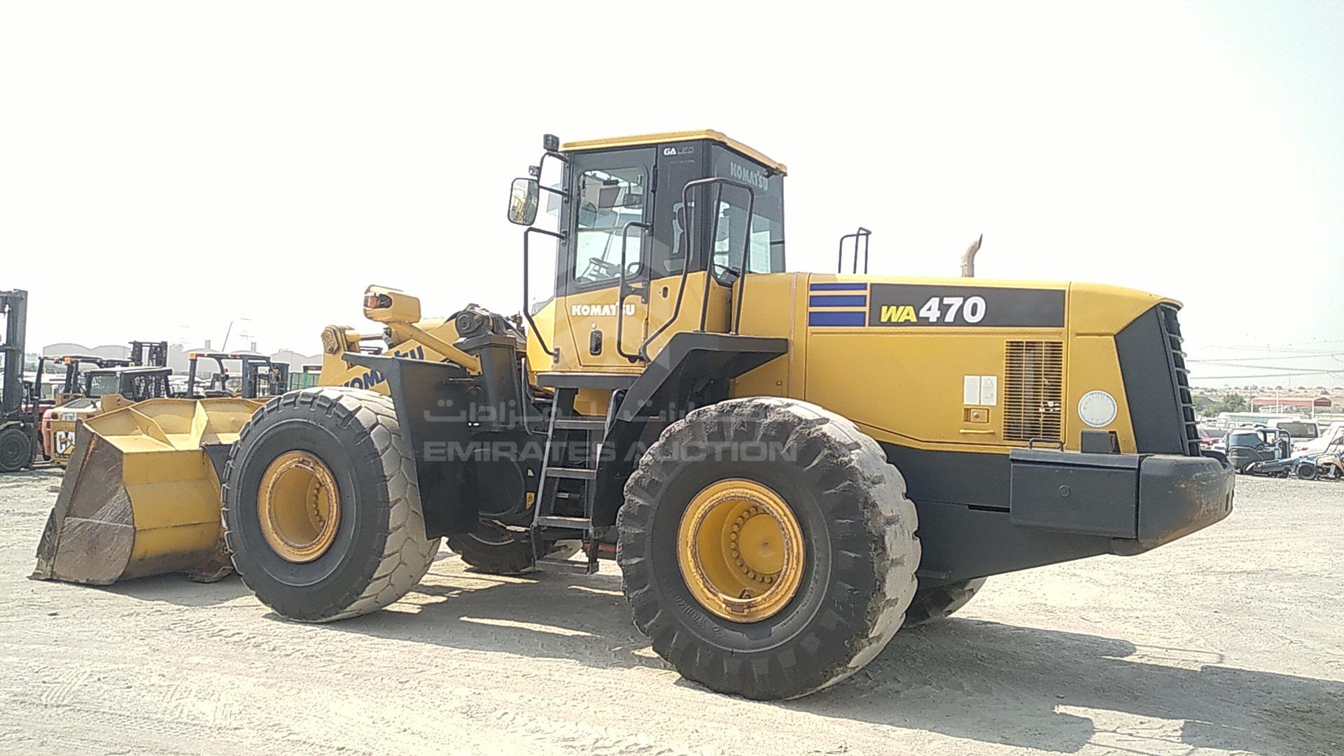 2014 KOMATSU WA470-5 VIN: W09570142