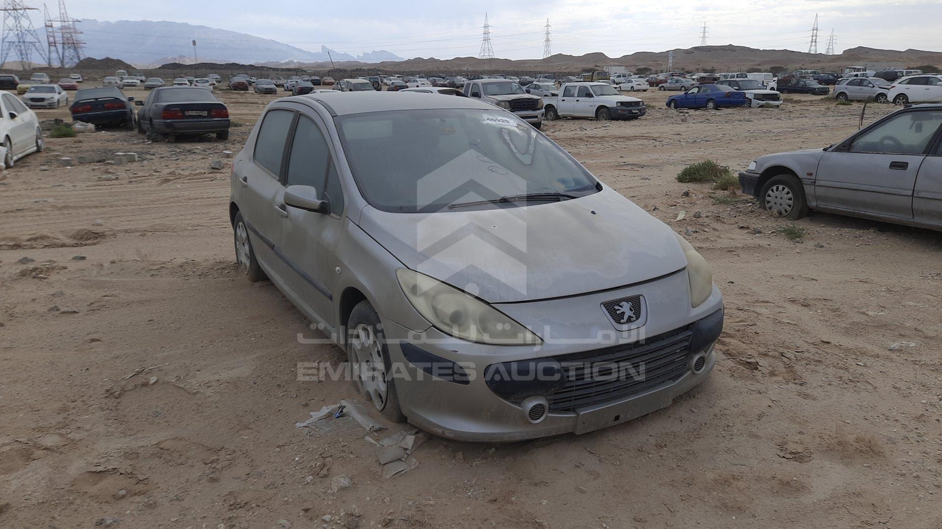 2007 PEUGEOT 307 VIN: VF33CNFUF7S013912