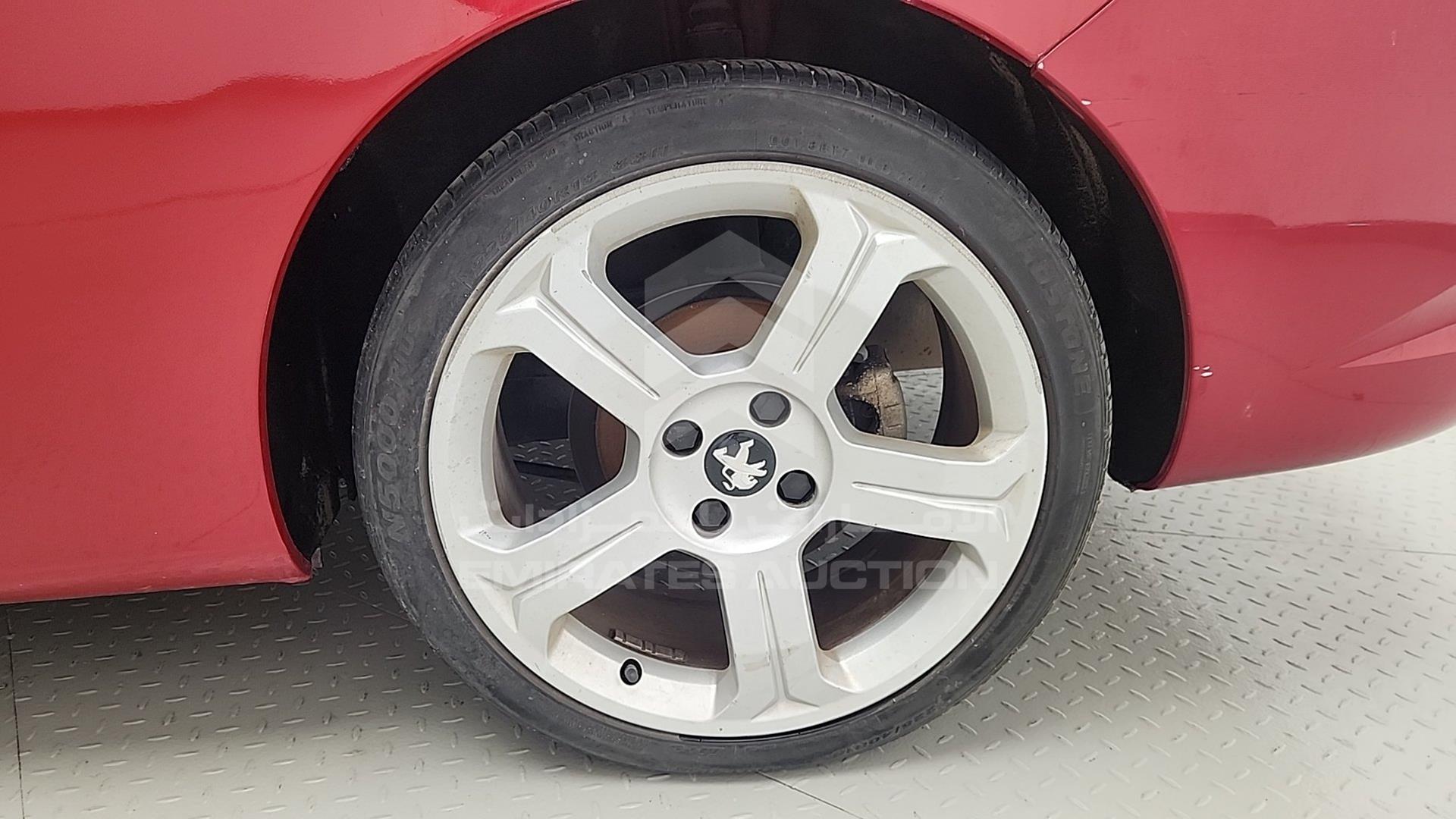 2012 PEUGEOT 308CC VIN: VF34B5FM0CS036210