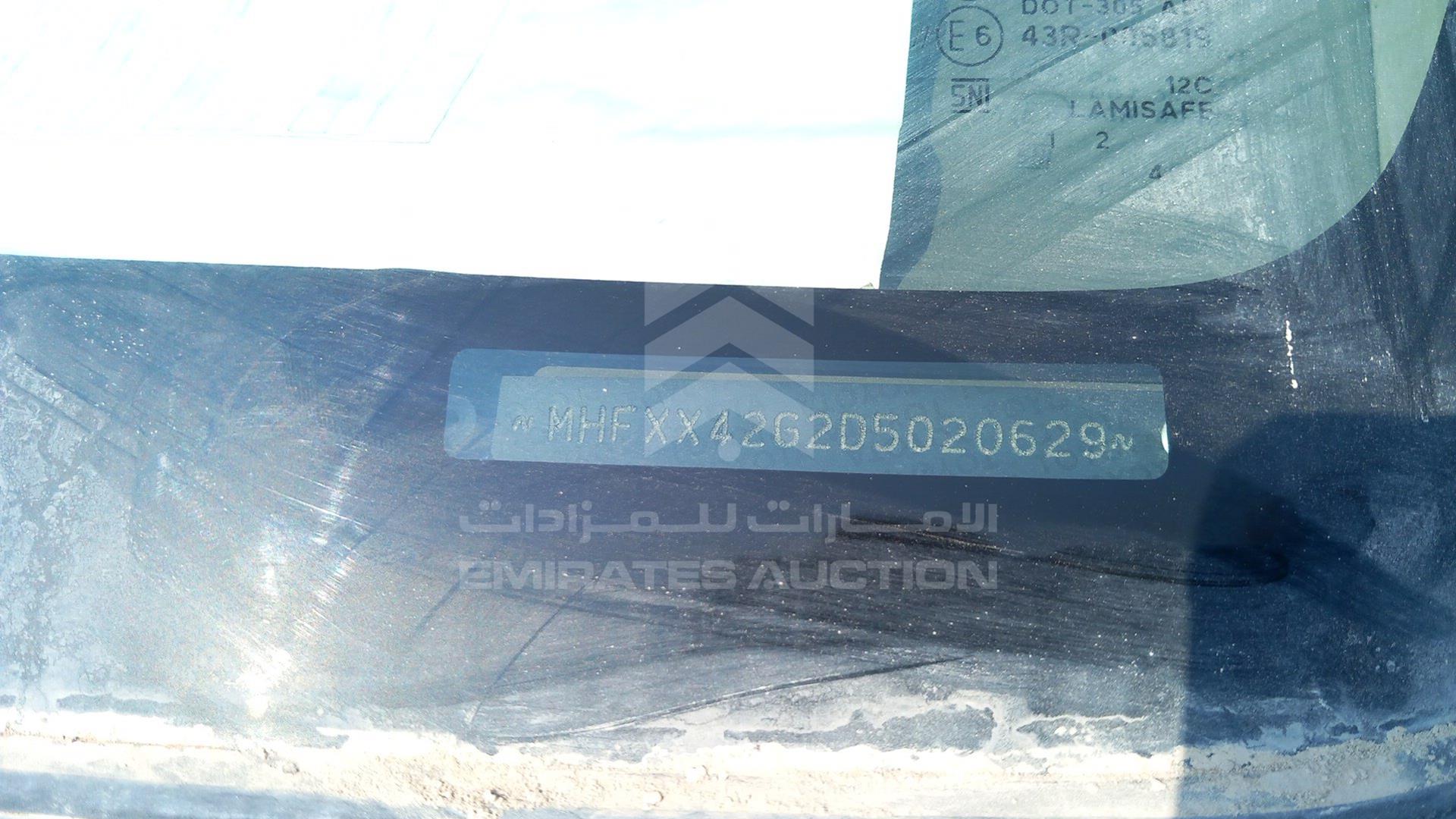 2013 TOYOTA INNOVA VIN: MHFXX42G2D5020629