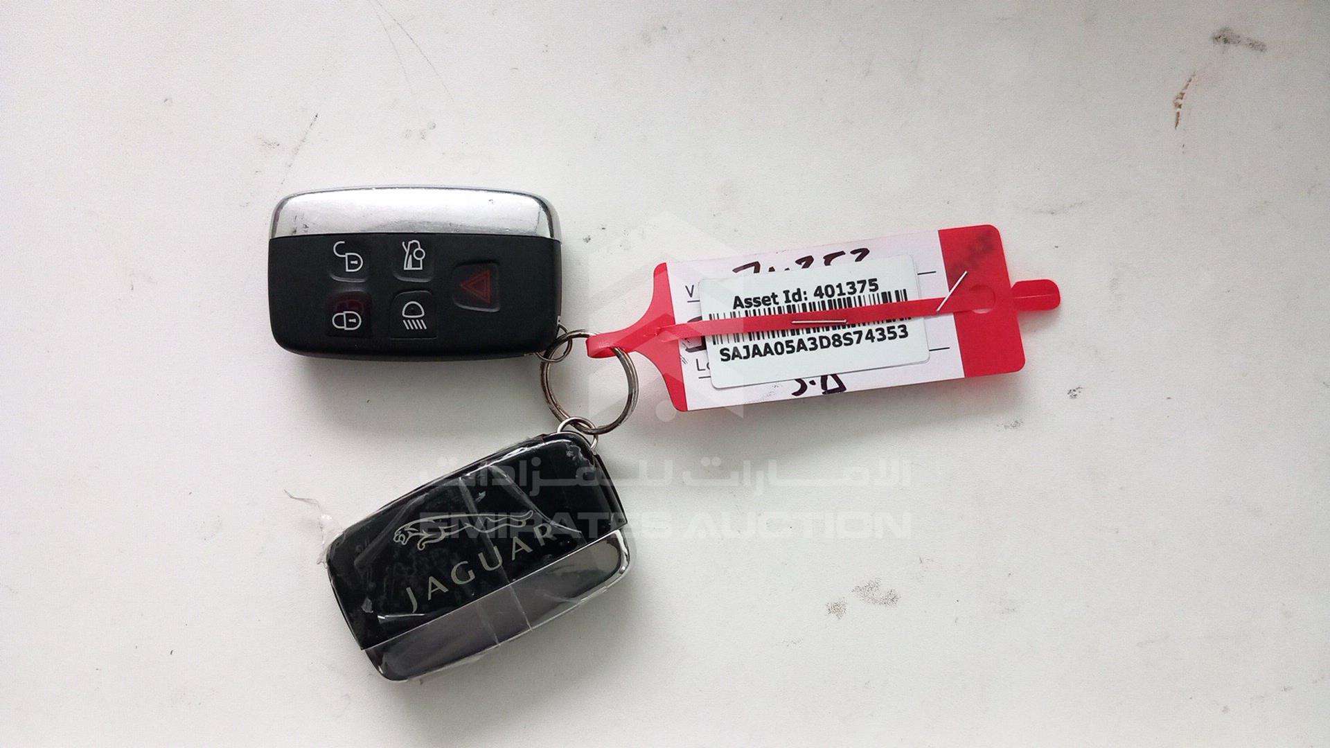 2013 JAGUAR XF VIN: SAJAA05A3D8S74353