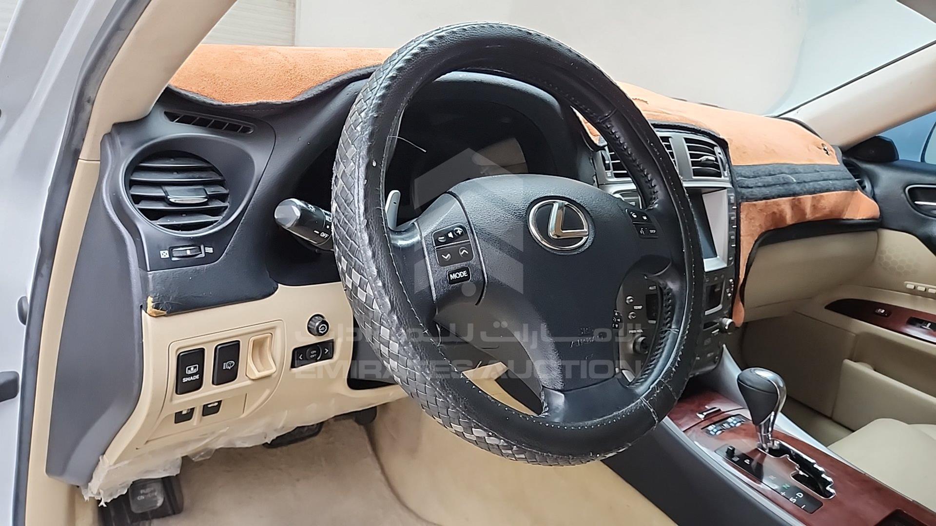 2008 LEXUS IS300 VIN: JTHBG262982013367
