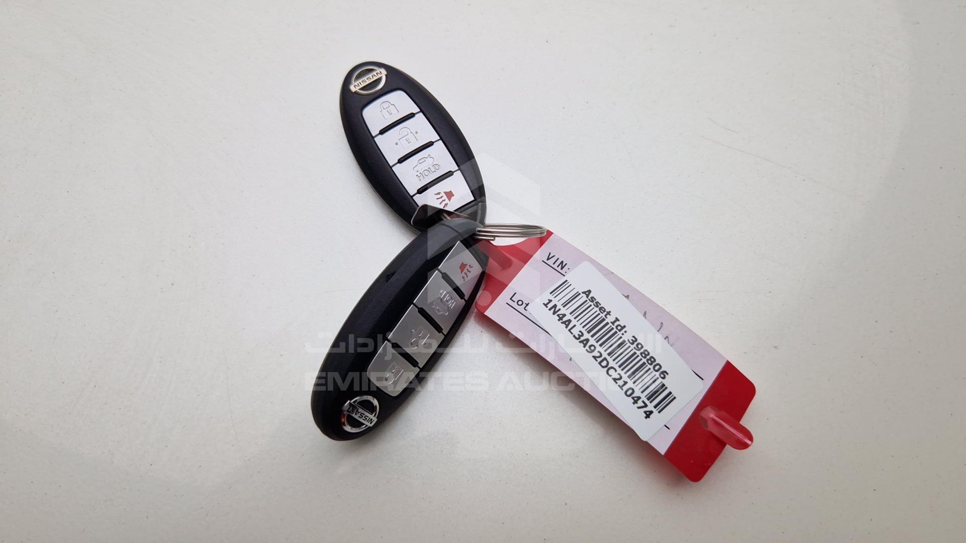 2013 NISSAN ALTIMA VIN: 1N4AL3A92DC210474