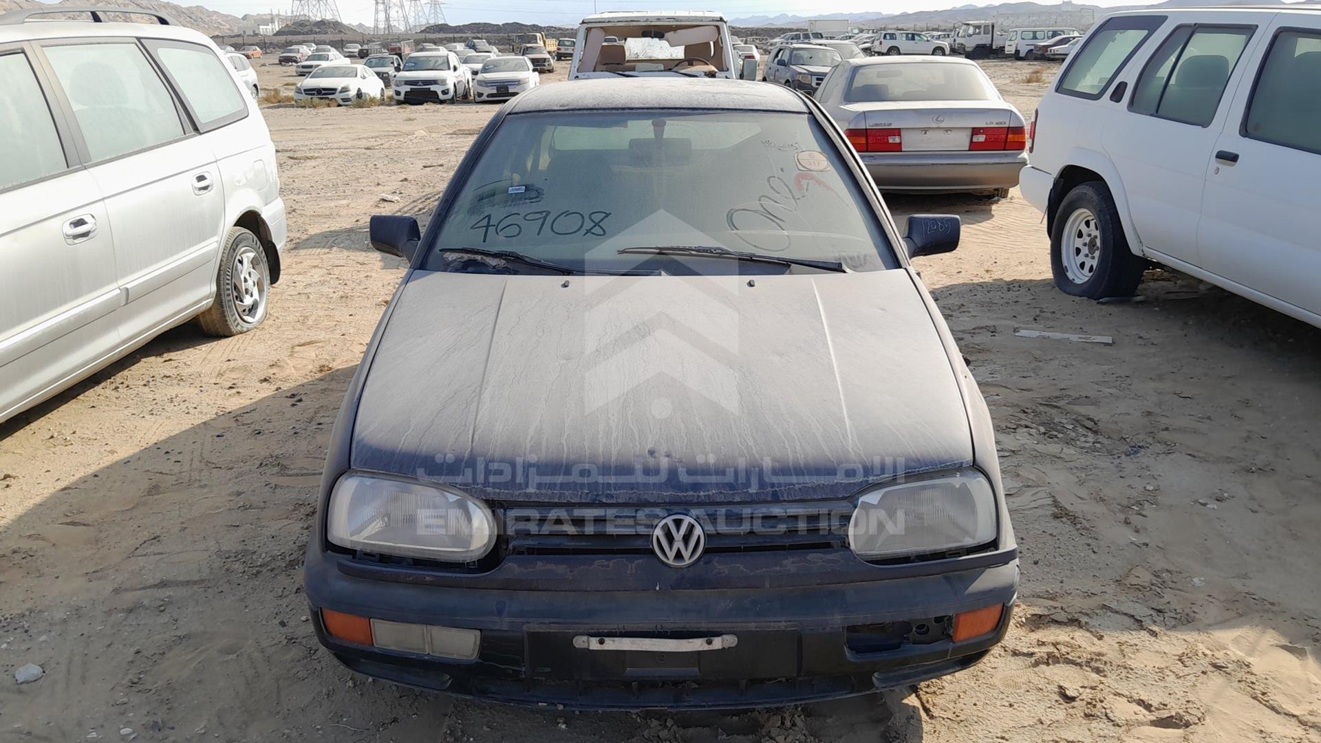 1993 VOLKSWAGEN GOLF VIN: WVWZZZ1HZPW548766