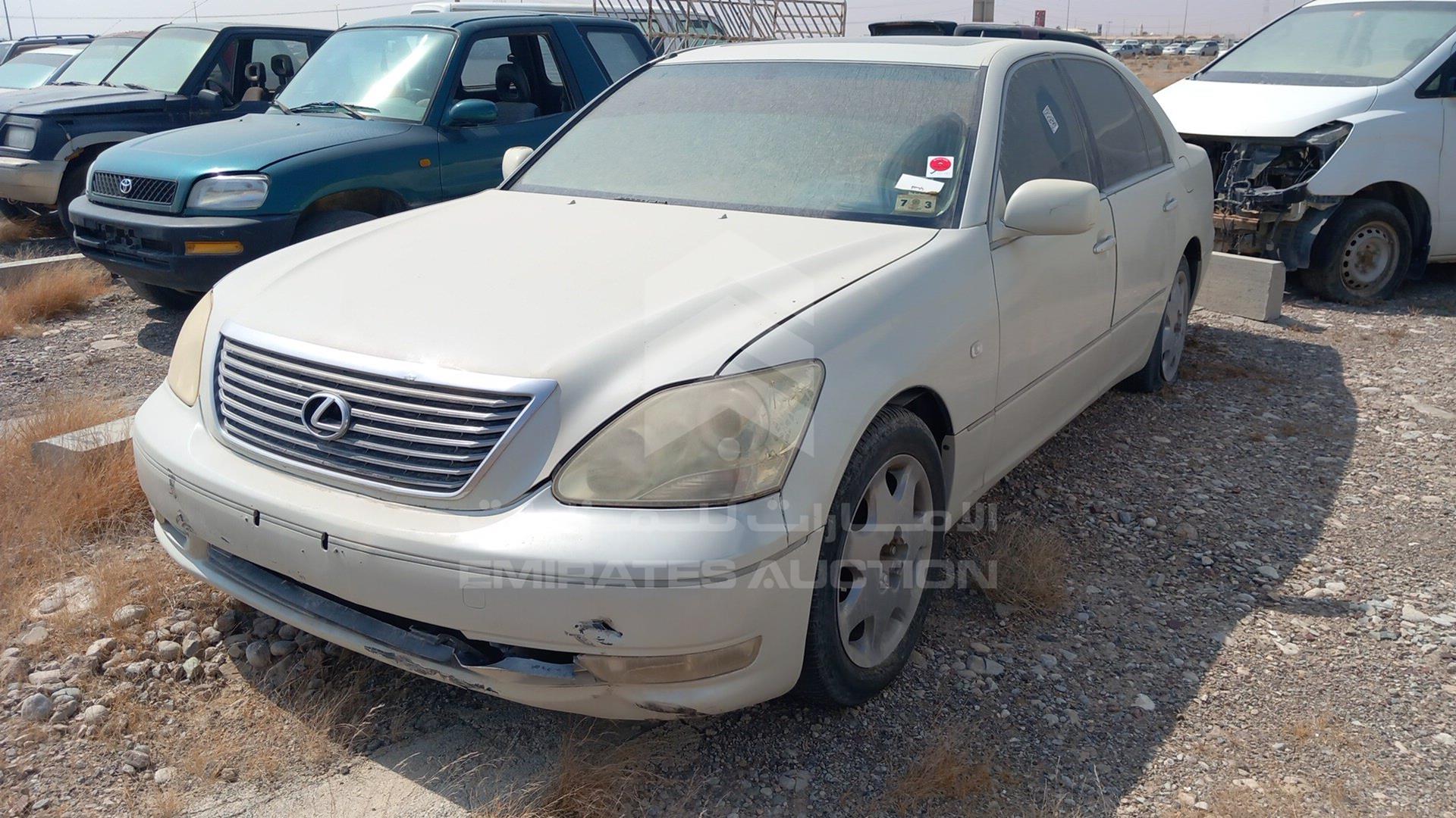2001 LEXUS LS 430 VIN: JTHBN30F910049181