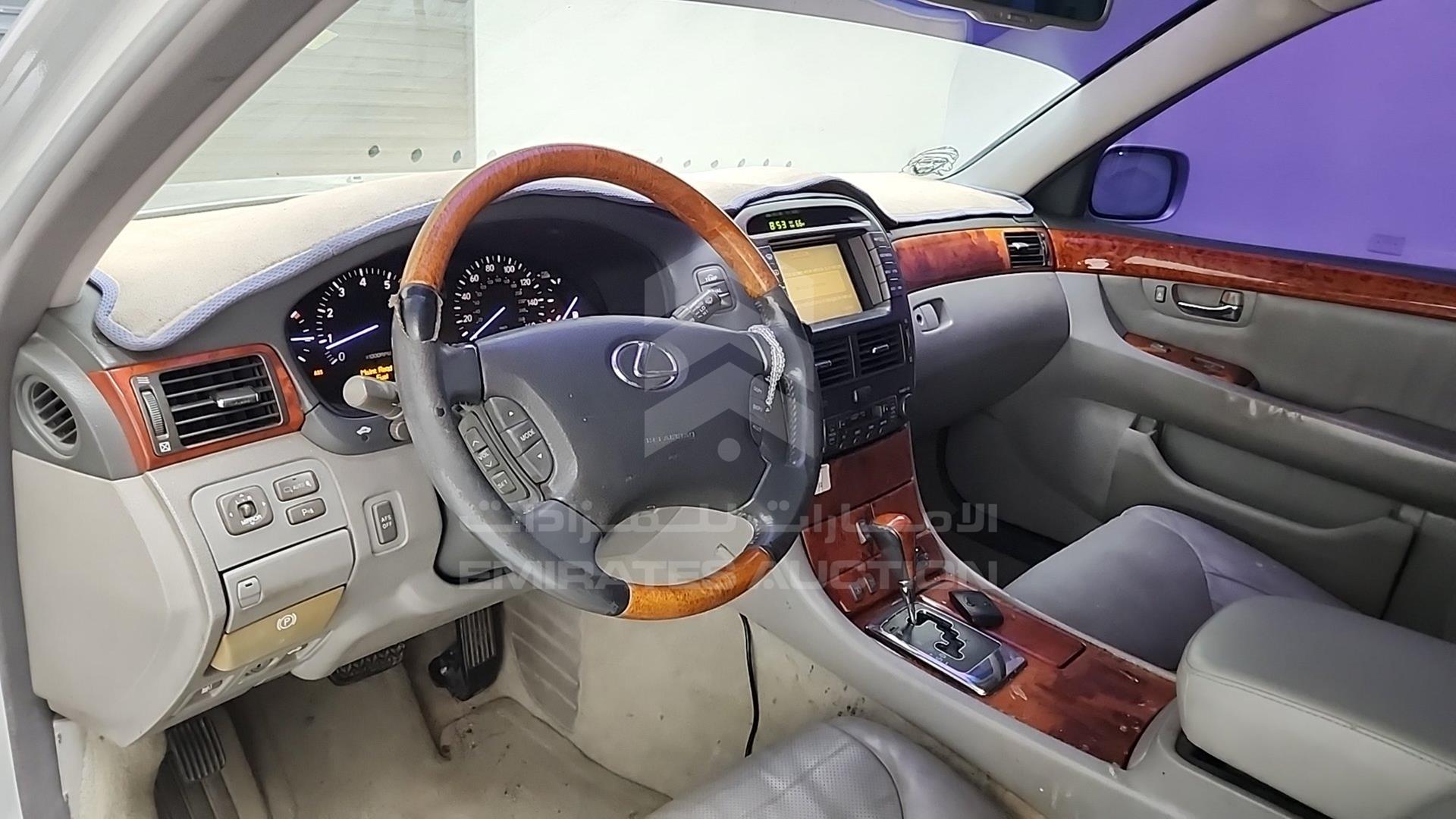 2005 LEXUS LS 430 VIN: JTHBN36F455026763