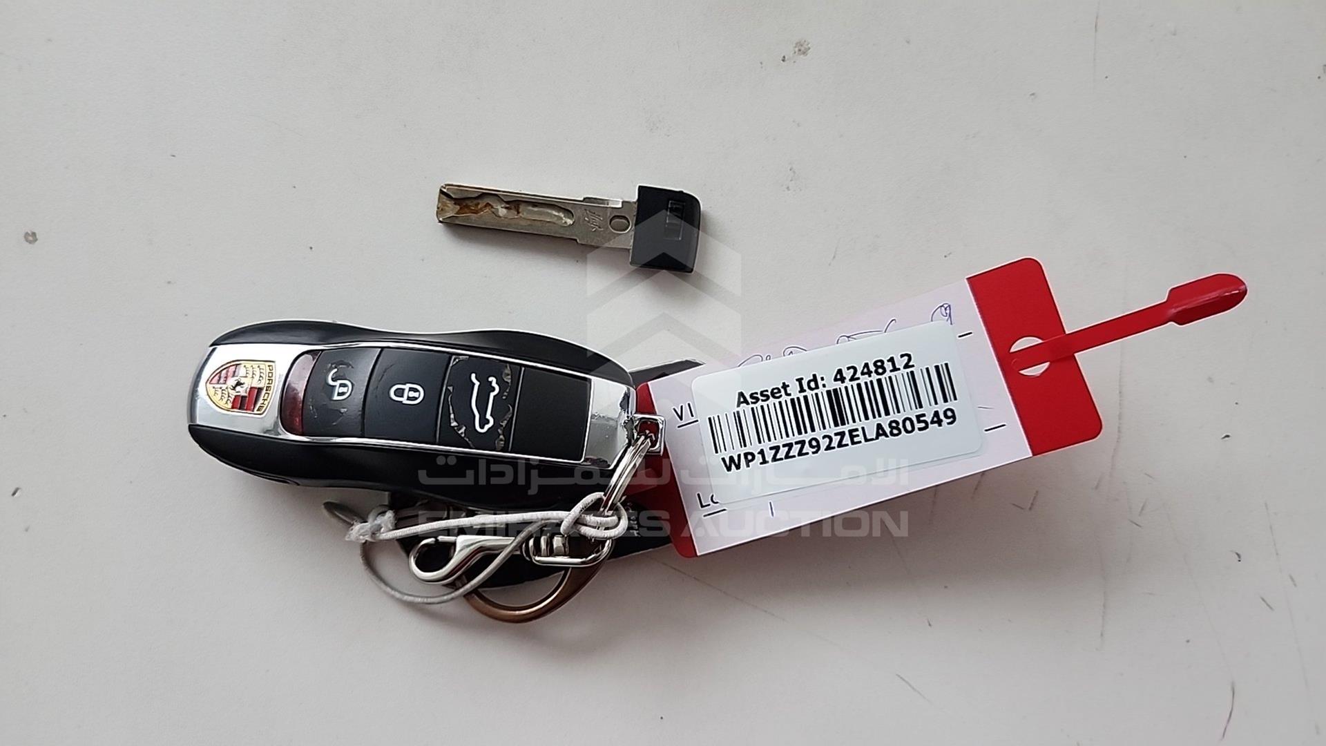 2014 PORSCHE CAYENNE VIN: WP1ZZZ92ZELA80549