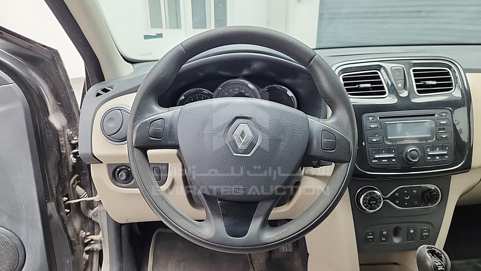 2017 RENAULT SYMBOL VIN: VF14SRAB7HT509463