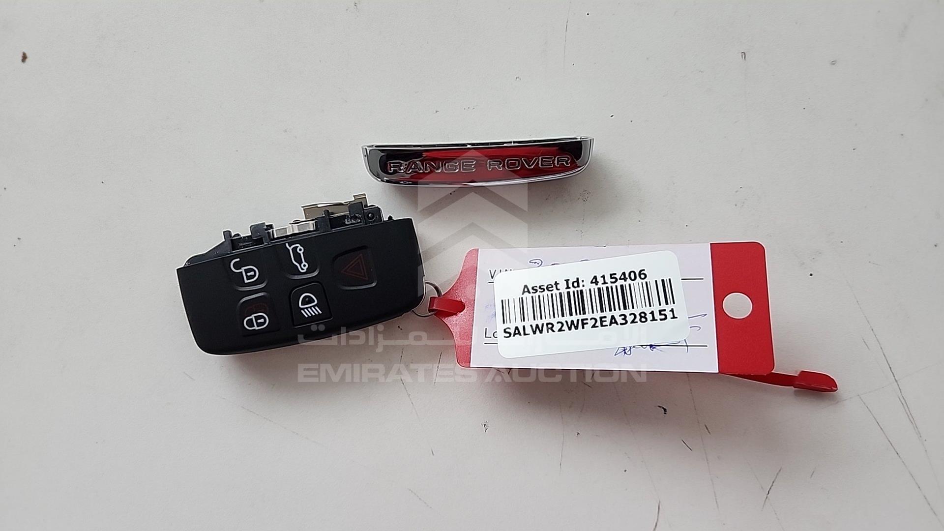 2014 RANGE ROVER SPORT VIN: SALWR2WF2EA328151