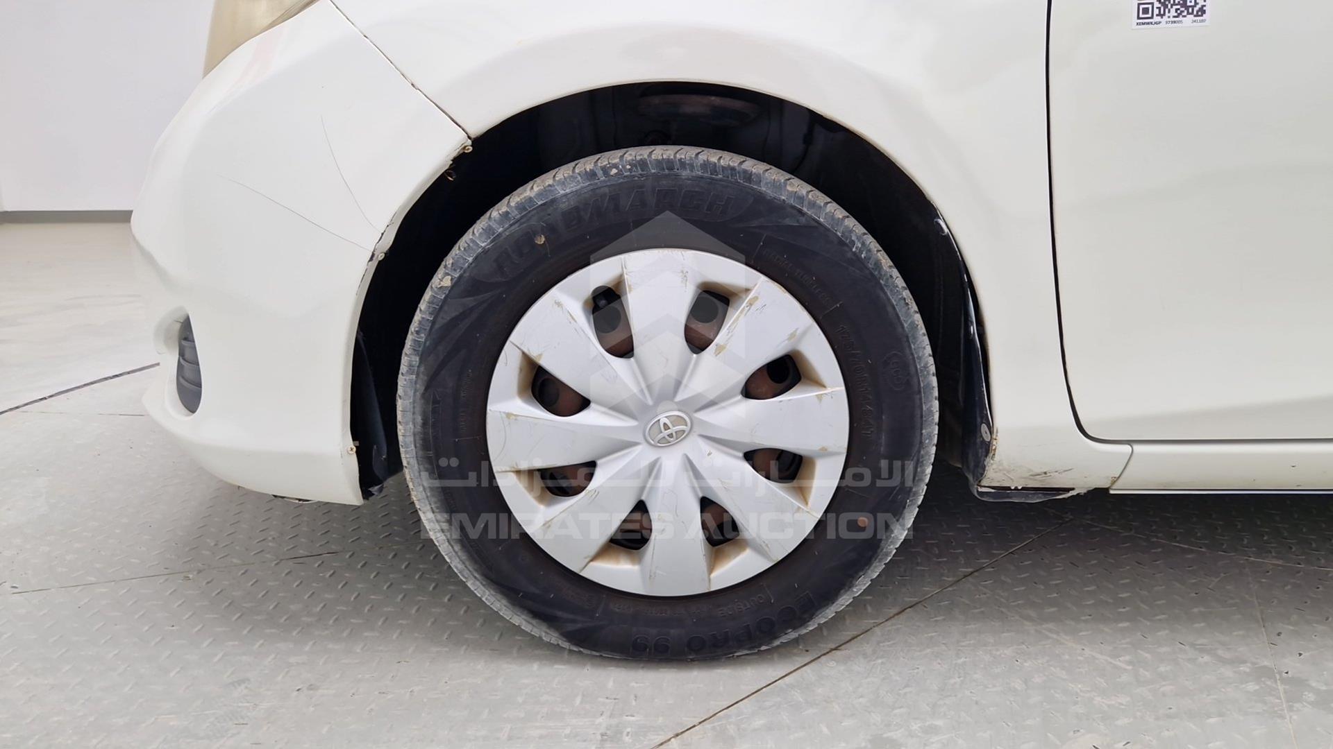 2013 TOYOTA YARIS VIN: JTDKW9D32DD531716