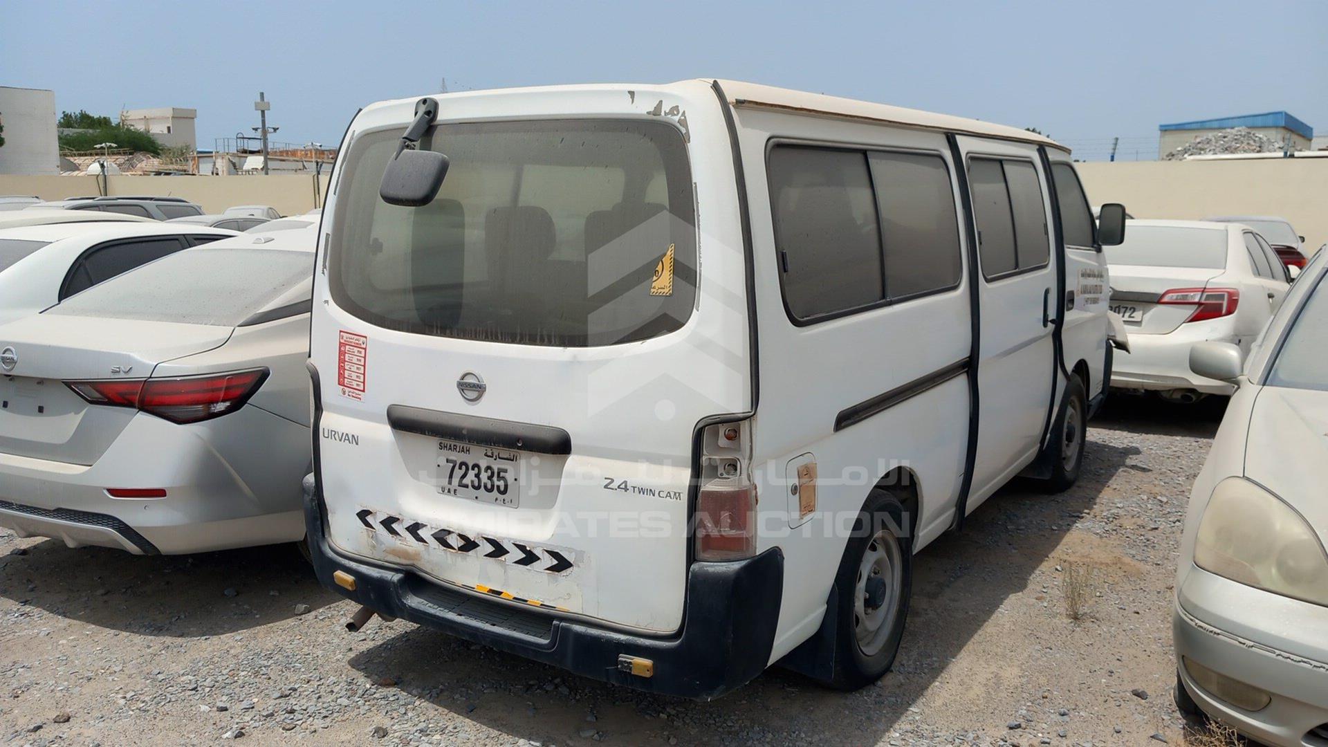 2005 NISSAN URVAN VIN: JN6FE54S95X417956