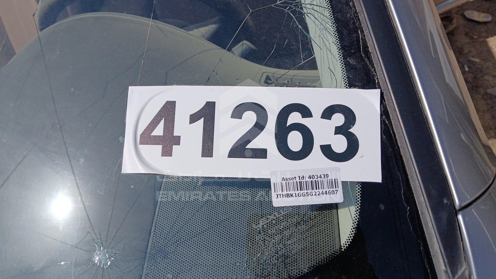 2016 LEXUS ES 350 VIN: JTHBK1GG5G2244607