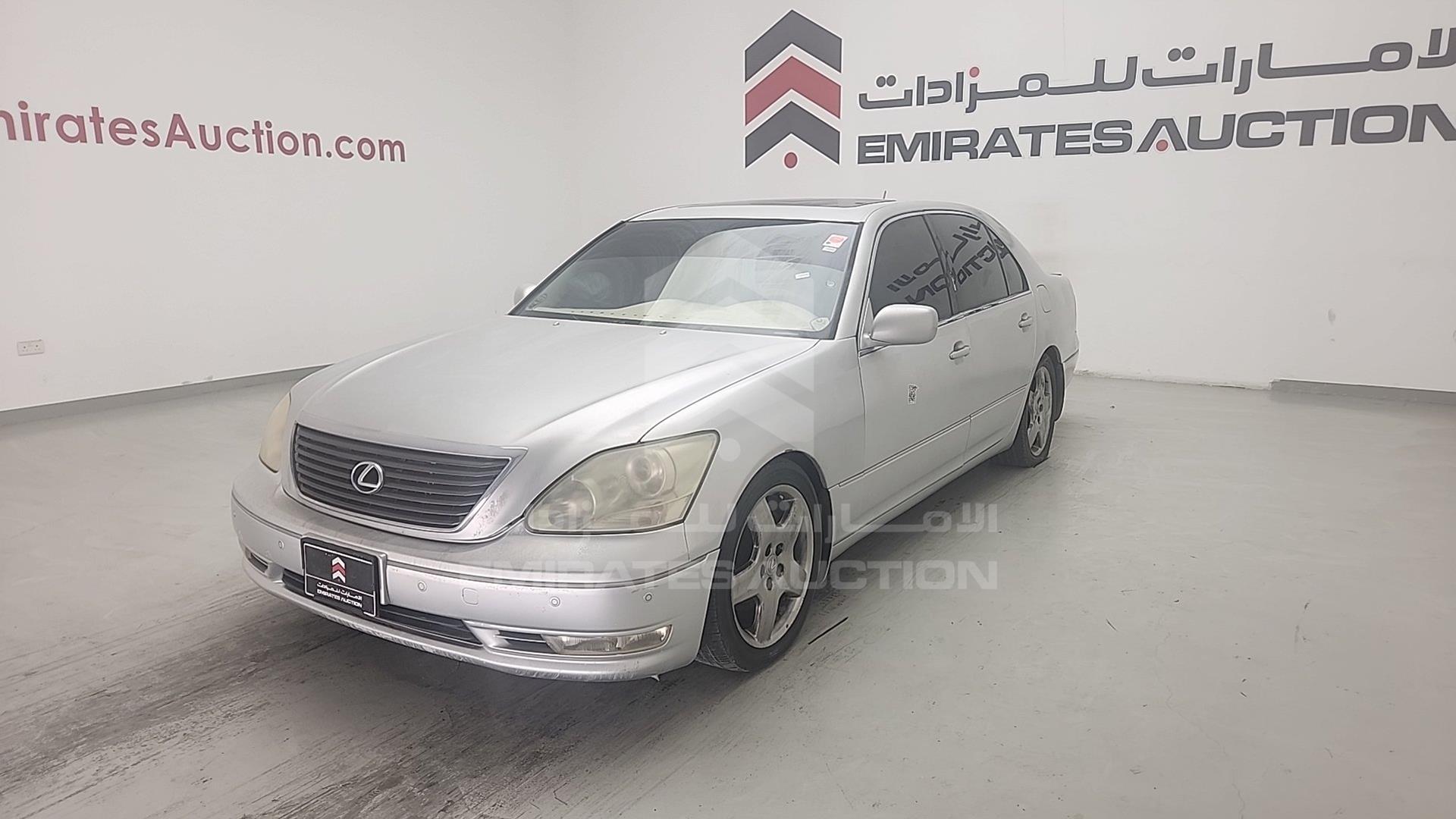 2005 LEXUS LS 430 VIN: JTHBN36F455026763