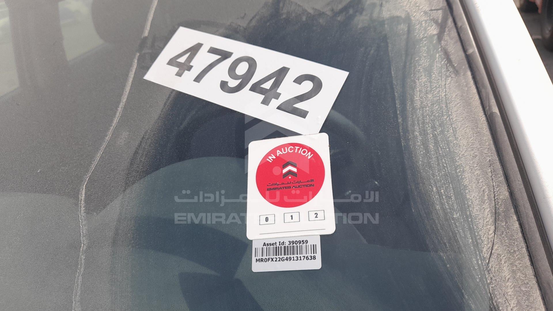 2009 TOYOTA HILUX VIN: MR0FX22G491317638